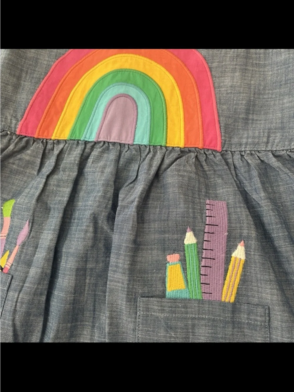 Gymboree Denim Back To School Dress